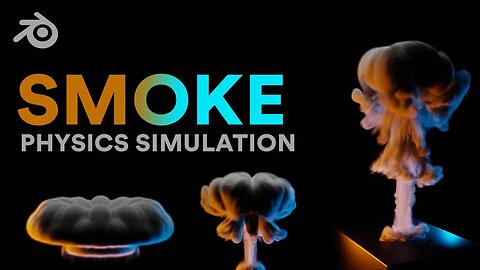 Blender 3D Smoke Simulation | Easy Tutorial