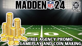 Madden 24 Ultimate Team Gameplay || Free Agency Promo || Coin Making