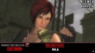 Dead or Alive 5 Last Round: Arcade Mode - Mila