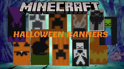 Minecraft: 10 + Halloween Banners