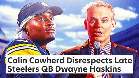 Colin Cowherd Gets BLASTED For Including Late Dwayne Haskins On QB Tier List On FS1
