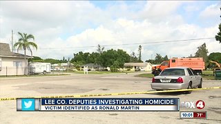 Victim in Ft. Myers Shores homicide identified