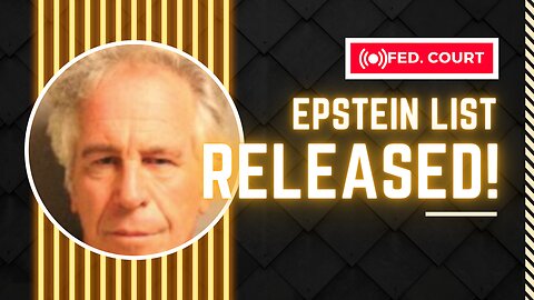 Epstein List released
