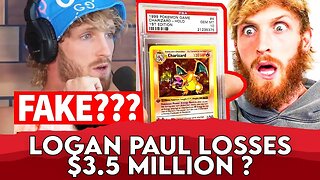Logan Paul Gets Scammed For Fake Pokemon Cards | Famous News