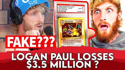 Logan Paul Gets Scammed For Fake Pokemon Cards | Famous News