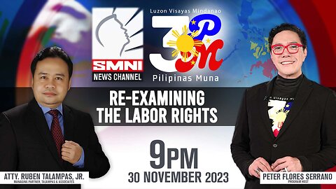 LIVE: 3PM Luzon Visayas Mindanao – Pilipinas Muna with Peter Flores Serrano | November 30, 2023