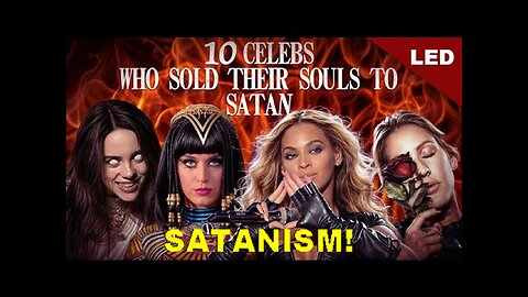 SURPRISE! 10 Satanic Celebrities Who Sold Their Soul to the Devil in Plain Sight!