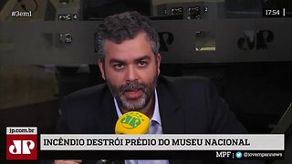 O desabafo de Carlos Andreazza sobre o incêndio no Museu Nacional