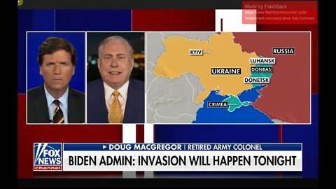 Col Douglas Macgregor with Tucker on the Russian Invasion of Ukraine