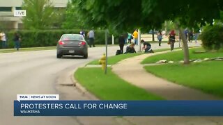 Protesters call for change in Waukesha