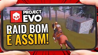 PROJECT EVO 💣 RAID LUCRATIVO e ECONÔMICO ( 7 DAY SURVIVAL CHALLENGE ) DIA 2