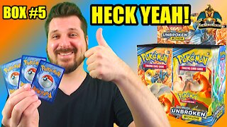 Pokemon Unbroken Bonds Booster Case Opening (Box 5) (Charizard Hunting)