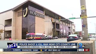 Police shoot, kill man near city-county line