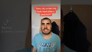 JAK přišel můj BRÁCHA o PANICTVÍ!? 😲😢 #funny #shorts