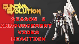 Gundam Evolution Season 2 Announcement Reaction