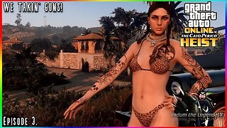 INFILTRATION POINTS AND GUUNNNSS | GTA Online Cayo Perico Ep. 3 Solo Playthrough