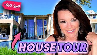 Lisa Vanderpump | House Tour | RHOBH Villa Rosa Mansion & More