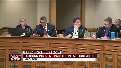 Wisconsin Assembly committee approves Foxconn incentives