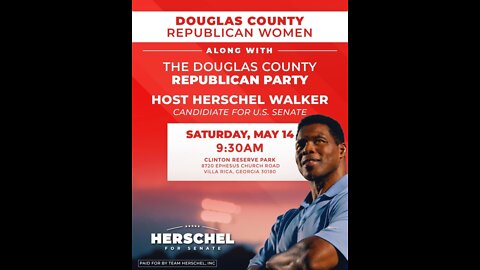 Herschel Walker| Douglas Co GOP Precinct event