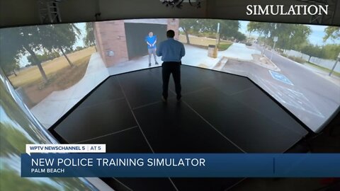5PM: Palm Beach police use simulator to train for more than real-life 250 scenarios