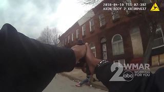 Baltimore Police body camera catches April murder in progress