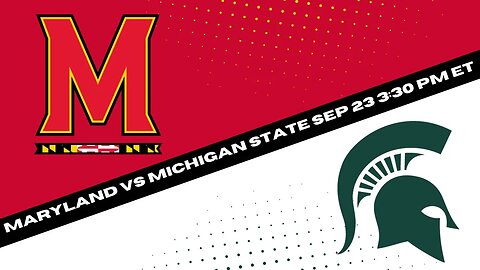 Michigan State Spartans vs Maryland Terrapins Prediction and Picks {Free College Football Pick 9-23}
