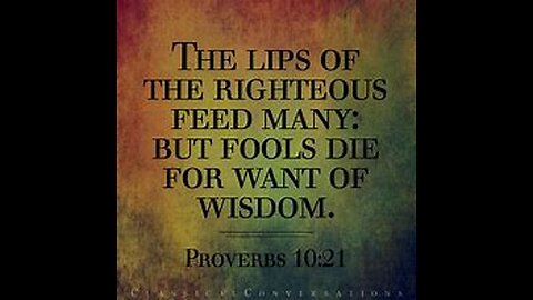 Proverbs 10