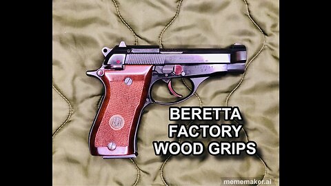 Beretta Factory Wood Grips Review For The 82/85