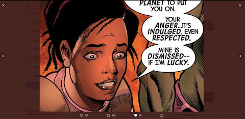 Whiny Blk Lady Lectures Bruce Banner Hulk about ANGER and PRIVILEGE.