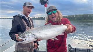 Can we catch a salmon live?! Come join us!!