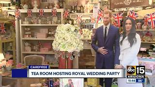 Valley tea room hosting special Royal Wedding party