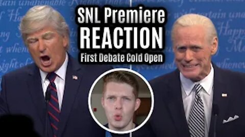 REACTION to SNL First Debate Cold Open & Season Premiere