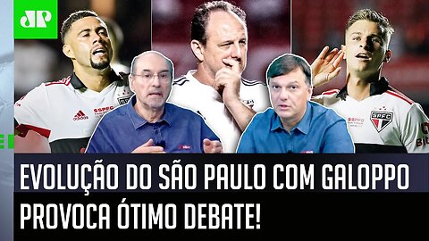 "BURRO o Rogério Ceni NÃO É! A TROCO DE QUÊ ele iria..." São Paulo EVOLUI com Galoppo e GERA DEBATE!