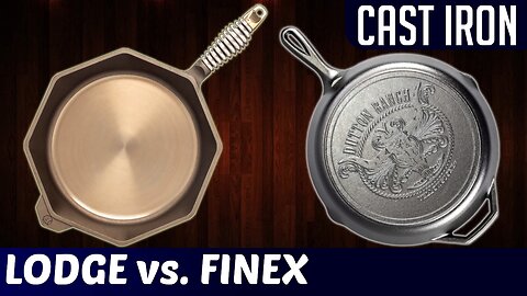 LODGE vs. FINEX 🍳 Best Cookware Review! (Seasoning Cast Iron) ᴴᴾᴿ