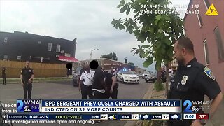 BPD Sergeant previously charged with assault indicted on 32 additional counts
