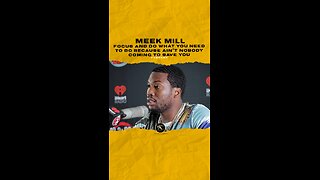 @meekmill Focus and do what you need to do because ain’t nobody coming to save you.
