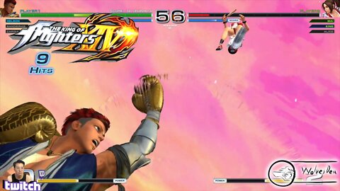 (PS4) The King of Fighters XIV - 02 - Team South America - Lv 4 Hard - CPU Block* Block* Block*