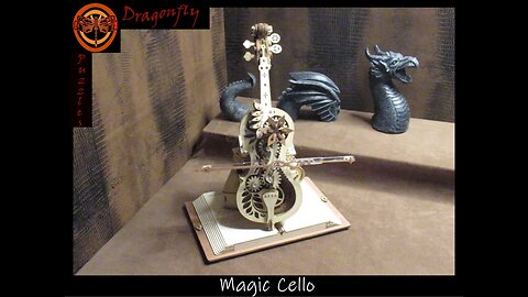 Magic Cello 3D Wooden Puzzle