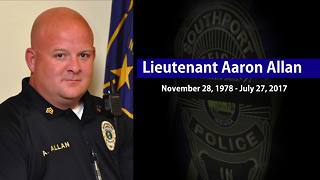 Emotional 10-42 "End of Watch" call for Southport Lt. Aaron Allan