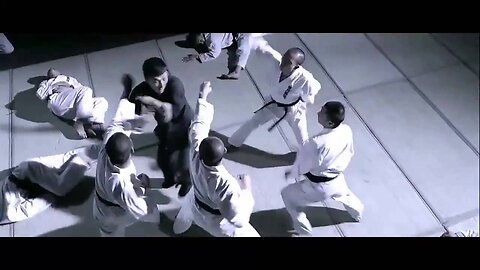 IP Man vs 10 Karate Black Belt | Best Fight Movie