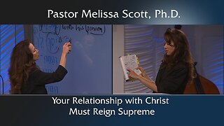 Your Relationship with Christ Must Reign Supreme