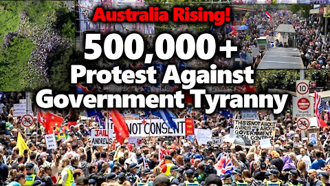 ENORMOUS Protests Across Australia: Compilation Of Massive Rallies From Perth, Melbourne, Sydney+++