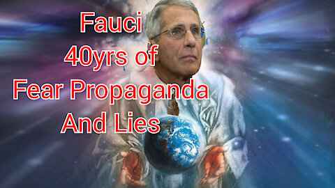 Fauci and the MSM, A 40 year history of fear mongering propaganda.