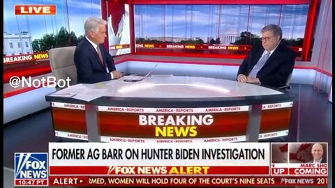 Barr clearly points out Biden lie!