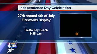 Fourth of July Celebration in Siesta Key