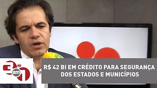 Temer anuncia R$ 42 bi em crédito para segurança dos estados e municípios