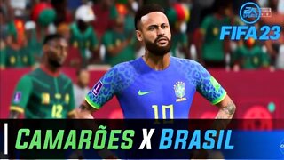 Camarões X Brasil - Narração Brasileira, Copa do Mundo Qatar - FIFA 23