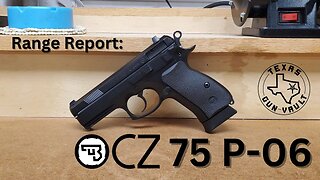 Range Report: CZ 75 P-06 (Compact 75B chambered in .40 S&W)