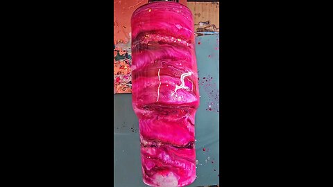 pink tumbler