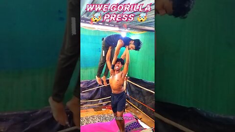 WWE Most Powerful Move Gorilla Press 🥵 #shorts #wrestling #romanreigns #goldberg